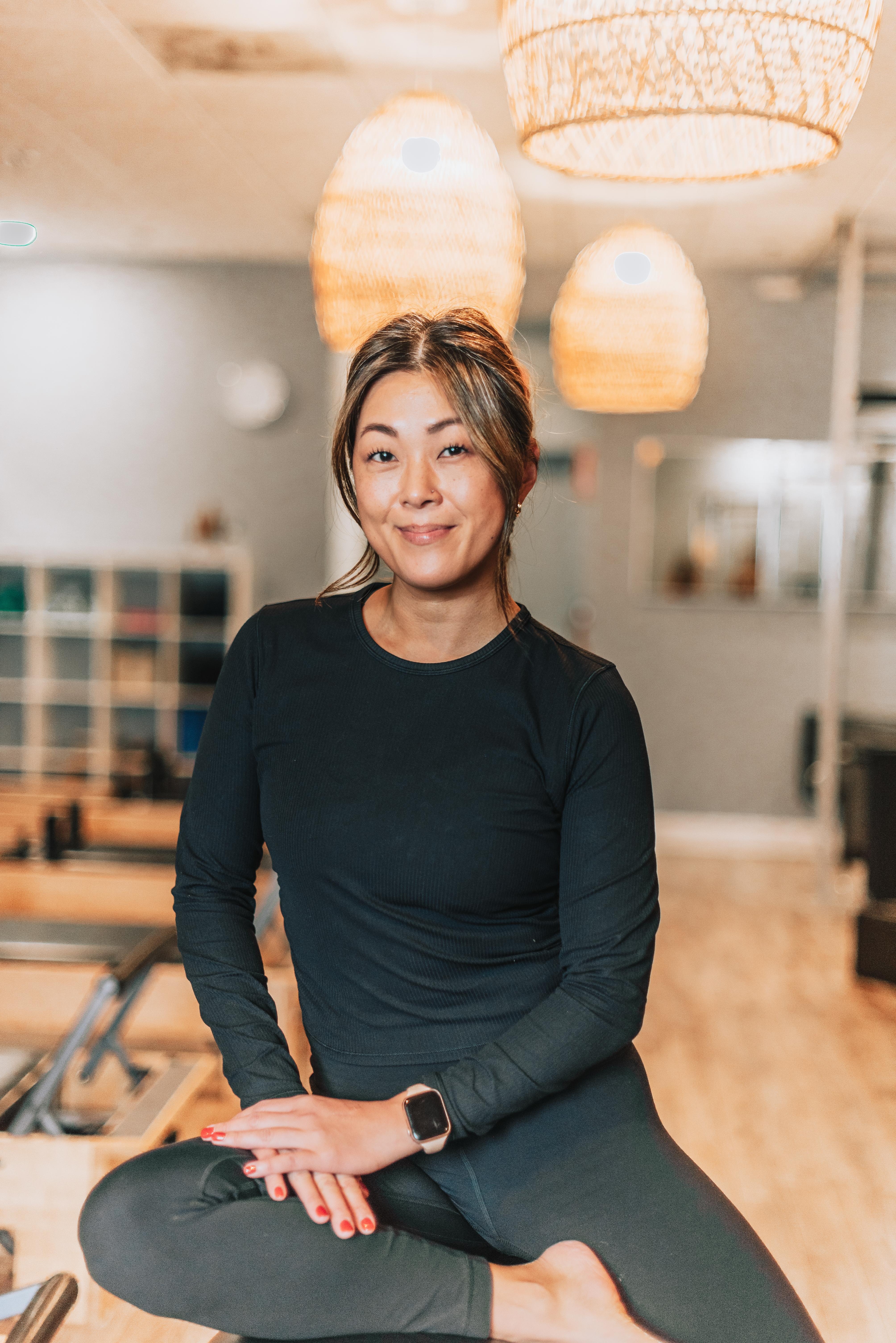 Katie Rocha at Niles Pilates Studio